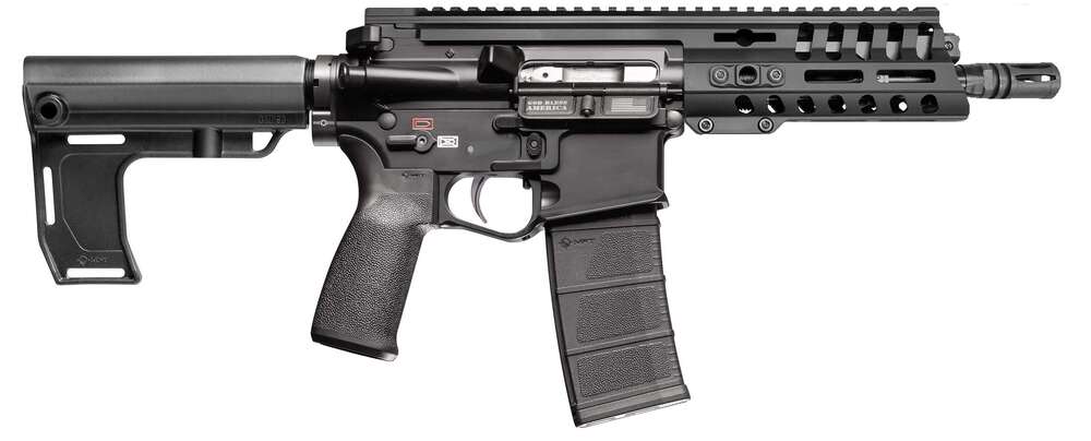 Handguns Patriot Ordnance Factory 8" 223Rem|5.56NATO POF 2169 P415 EDGE     556   7.25  30R BRACE   BLK &bull; Model: 8"